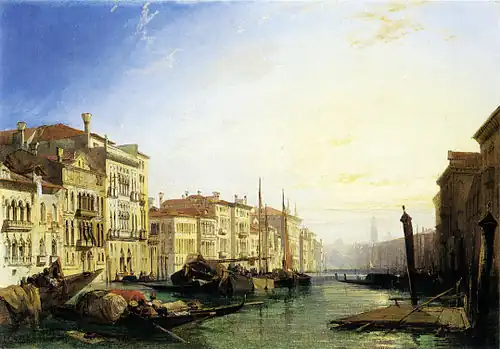 Venice, Grand Canal, 1826