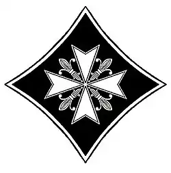 Borstkruis van een Ridder van Obediëntie