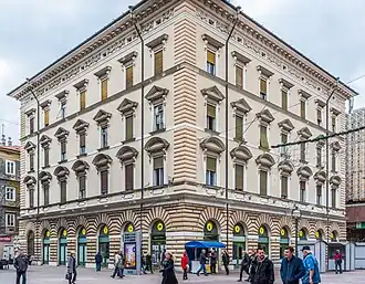 Building downtown Rijeka