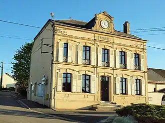 The town hall in Rilly-sur-Aisne