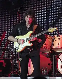 Blackmore performing in 2017
