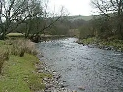 The River Ithon near Cefnllys