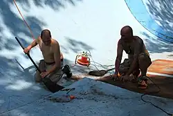 Riverside Skatepark ramp repairs repairs Joe Rockman Noel Korman June 29th 2013