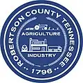 Official seal of Robertson County