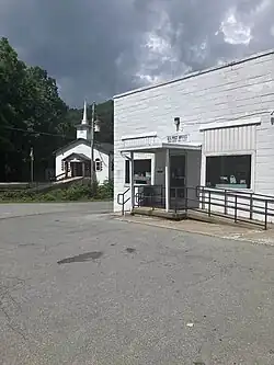 Post office in Rock Creek, West Virginia