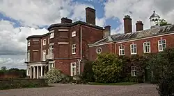 Rode Hall, showing the two originally separate buildings