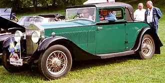 Rolls-Royce 20/25 Fixed Head Coupé 1932