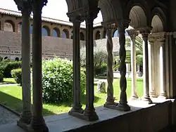 A medieval cloister