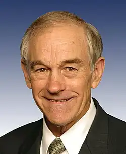 U.S Representative Ron Paul from Texas