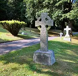 The grave of Ronald Bramwell-Davis