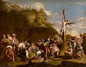 Crucifixion of Polyclitus (1650s), oil on canvas, 108 x 139&nbsp;cm., National Museum, Warsaw
