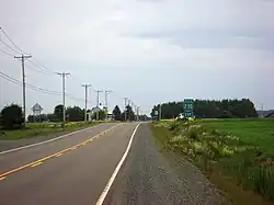 Quebec Route 230 in Saint-Pascal.