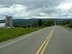 Quebec Route 267 in Inverness.