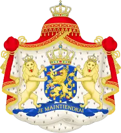 Royal arms of the United Kingdom of the Netherlands (1815–1907)