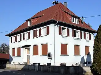 The town hall in Ruederbach