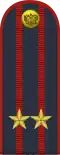 Podpolkovnik of the Russian Police (until 2011 — Militsiya), also Internal Troops