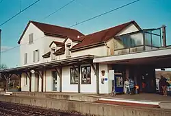 The former railway station in 2008