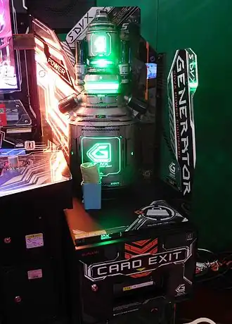 A Generator Real Model in a cabinet