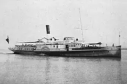 Steam/sailing ship St. Gotthard