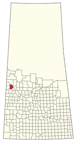 Location of the RM of Eldon No. 471 in Saskatchewan