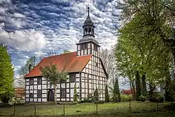 Sacred Heart church in Gorzyca