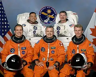 Crew members of STS-97 in 1999