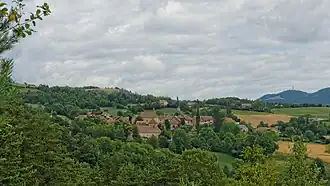 A general view of Saint-Martin-de-Clelles