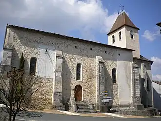 The church Saint-Pardoux in Saint-Pardoux-la-Rivière
