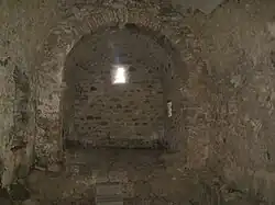 Interior view of the apse from the nave