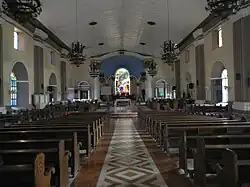 Far view of the altar