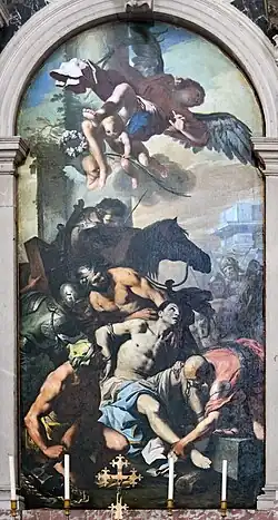 Martyrdom of Saint Daniel by Antonio Zanchi