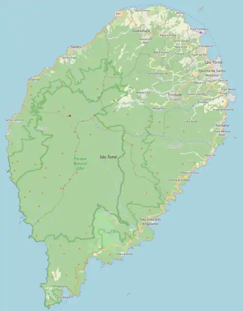 Riboque is located in São Tomé