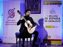 Alvaro Toscano performing in 2025.