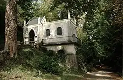 The oratory of Saint Cénéré at the edge of the Erve