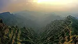 A view from Arthur seat point