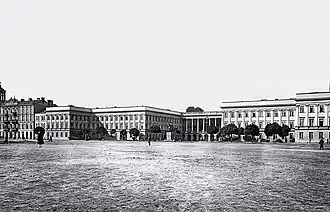Piłsudski Square and Saxon Palace