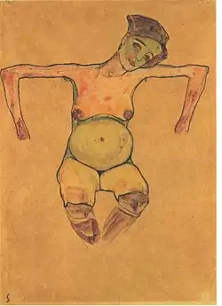 Pregnant Woman, Egon Schiele