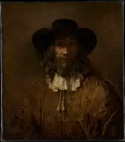 Man with a Beard by School of Rembrandt (17th century)