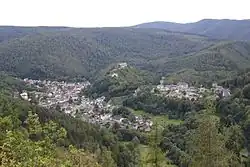 Schwarzburg seen from Trippstein