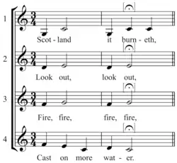 "Scotland's Burning" (1580)