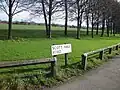 Playing fields on the former Scott Hall Farm site