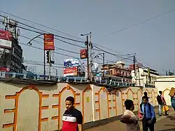 This flyover was opened in 1982 and replaced at-graded tram tracks on it, and finally closed tram service in 2019