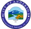 Official seal of Anderson, California