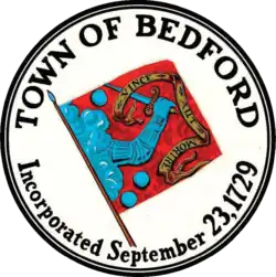 Seal of Bedford, Massachusetts