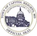 Official seal of Capitol Heights, Maryland