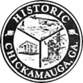 Official seal of Chickamauga, Georgia
