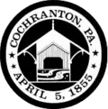 Official seal of Cochranton, Pennsylvania