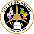 Official seal of Escondido, California