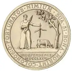 Seal of North Carolina (1779–1794, reverse)