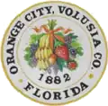 Official seal of Orange City, Florida